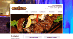 Desktop Screenshot of lacabanaparrilla.com.ar